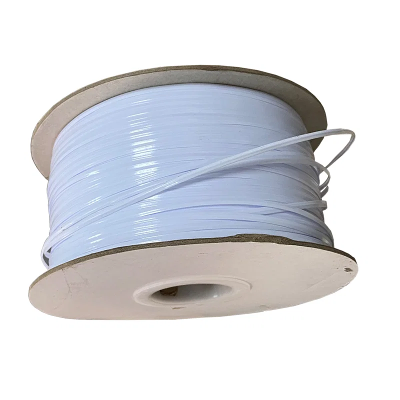 Hitam / Putih Warna Twist Tie Wire Untuk Wire Winding Tie Bundling Machine Strapping Tape Nylon Locking Ties Binding Binding Tape 