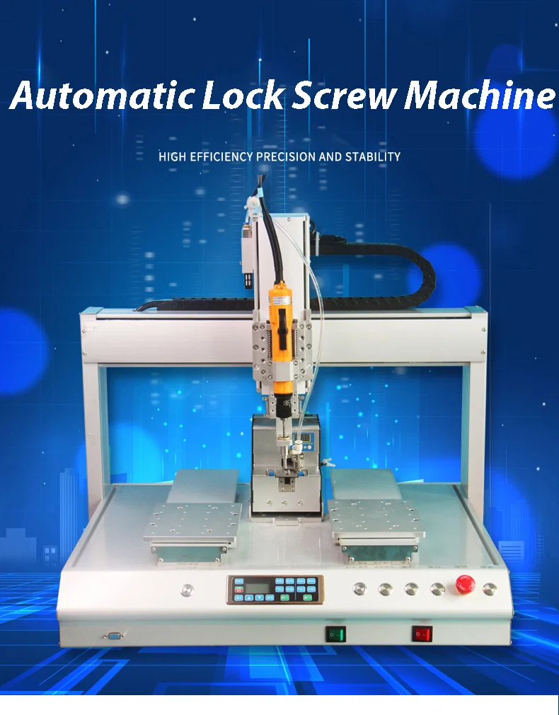 Penguncian Desktop Pengikat Auto Mesin Skru Auto Robot Skru Penetapan Automatik, Mesin Penetapan Skru, Robot Pemutar Skru, Robot Perhimpunan Penguncian Skru 