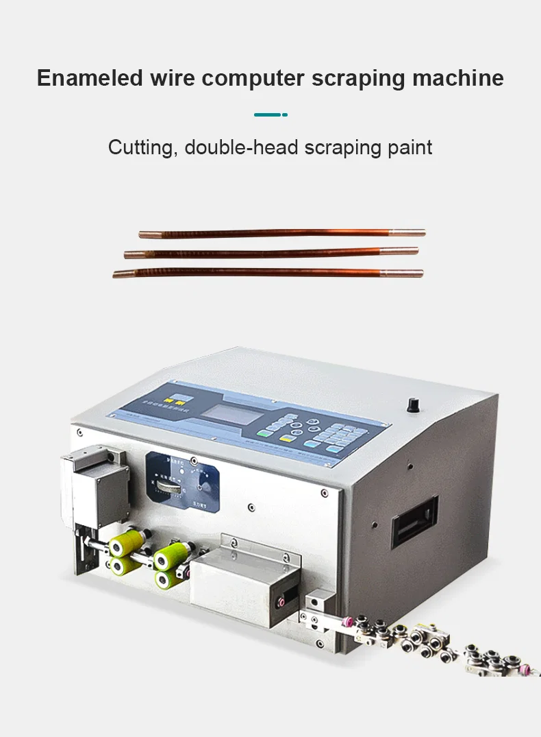 Enameled wire stripping cutting machine, Enameled Wire Skin Peeling Machine, 6 Mm Square Yarn Wire Skin Remove, Enameled Wire Paint Remove Equipment Mesin pemotong pelucutan dawai enamel, Mesin Pengelupasan Kulit Dawai Enamel, Tanggalkan Kulit Dawai Benang Persegi 6 Mm, Peralatan Keluarkan Cat Dawai Enamel