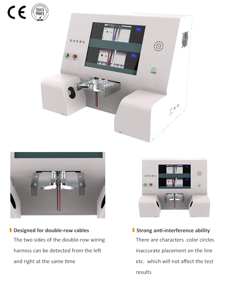 Wire Color Sequence Detector, Two-row Connector Wire Sequence Detector, Color Sequence Of Double-row Wires Pengesan Jujukan Warna Wayar, Pengesan Jujukan Wayar Penyambung Dua Baris, Urutan Warna Wayar Dua Baris