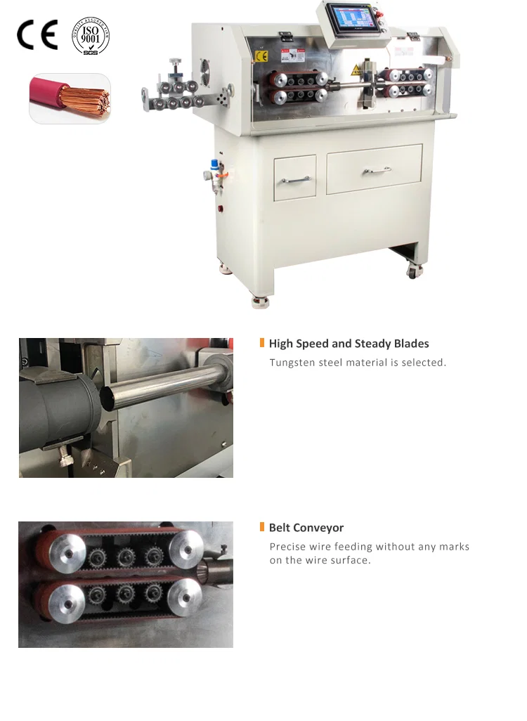 Mesin Pemotong dan Pelucutan Jaket Kabel 150mm2 WPM-MAX3, Mesin Pelucutan Kabel Automatik, Mesin Pelucutan Wayar Dan Kabel, Mesin Pelucutan Dawai Bersarung PVC