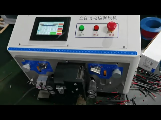Mesin Pemotong dan Pengupas Kabel Jaket Automatik - Pemproses Wayar Berbilang Teras