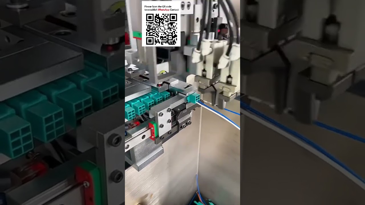 Mesin Crimping Terminal Automatik 100% dengan Pemasangan Perumah #AutomasiKilangPintar
