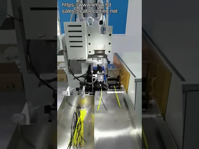 Mesin Crimping Terminal Dua Kepala Automatik Penuh – Efisien untuk Pengeluaran Abah-abah Wayar