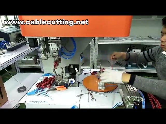 Mesin Penggulung & Pengikat Kabel Automatik | Sistem Pembungkusan Wayar Terintegrasi