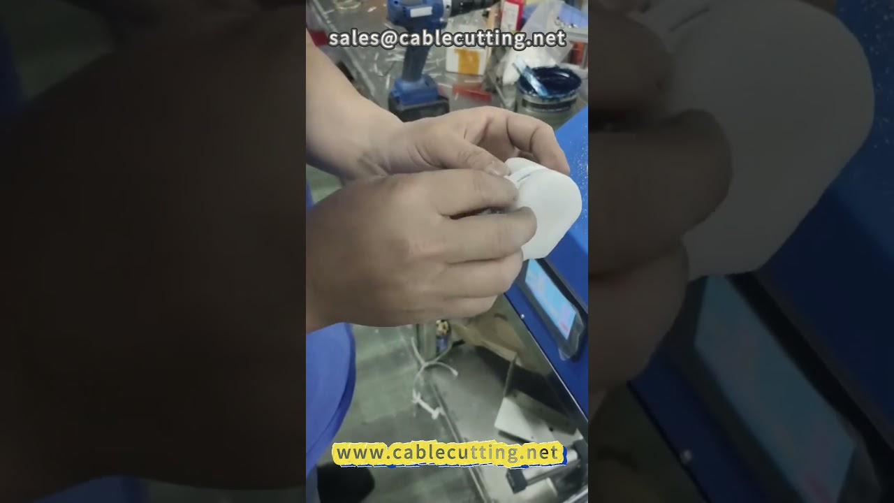 Mesin Pembungkusan Kad Kertas untuk Wayar Data & Kabel Pengecas | Automasi Kilang