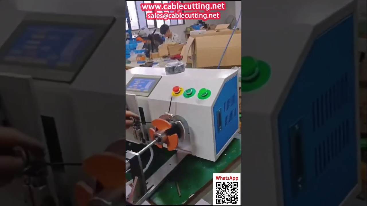 Mesin Penggulung dan Pelapis Automatik untuk Pemprosesan Harness Wayar