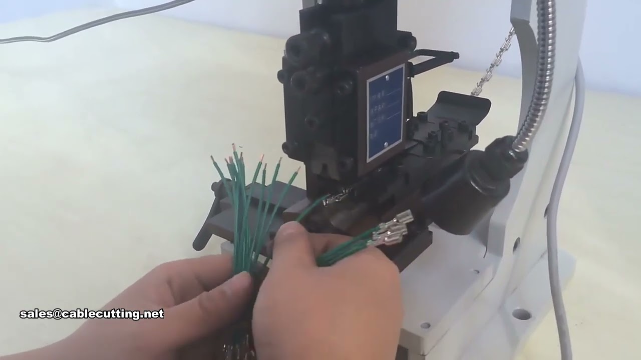 Mesin Crimping Wayar Automatik – Penamatan Tepat & Cekap