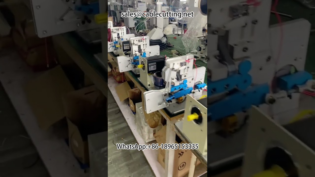 Mesin Penggulung dan Pengikat Wayar Automatik | Peralatan Wayar Harness