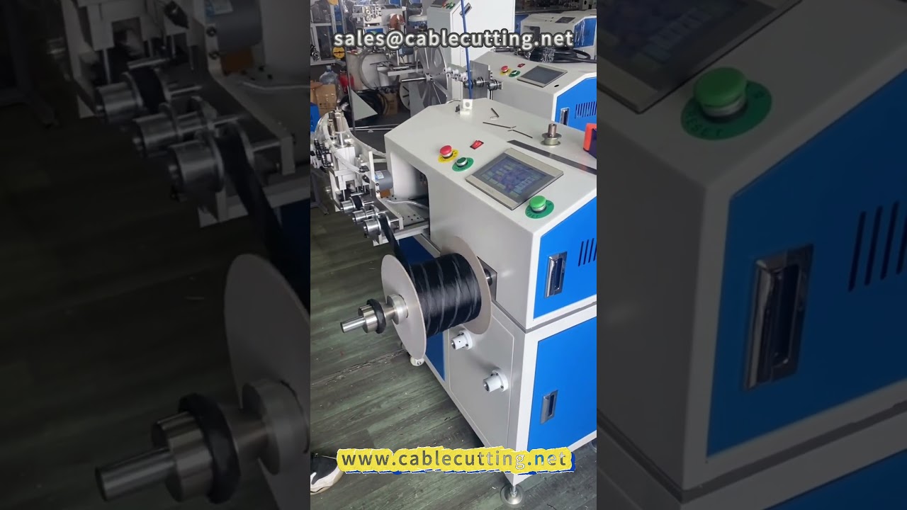 Penggulung Meter Tiub Jalinan Automatik #tiub jalinan #wayar jalinan #pemprosesan wayar