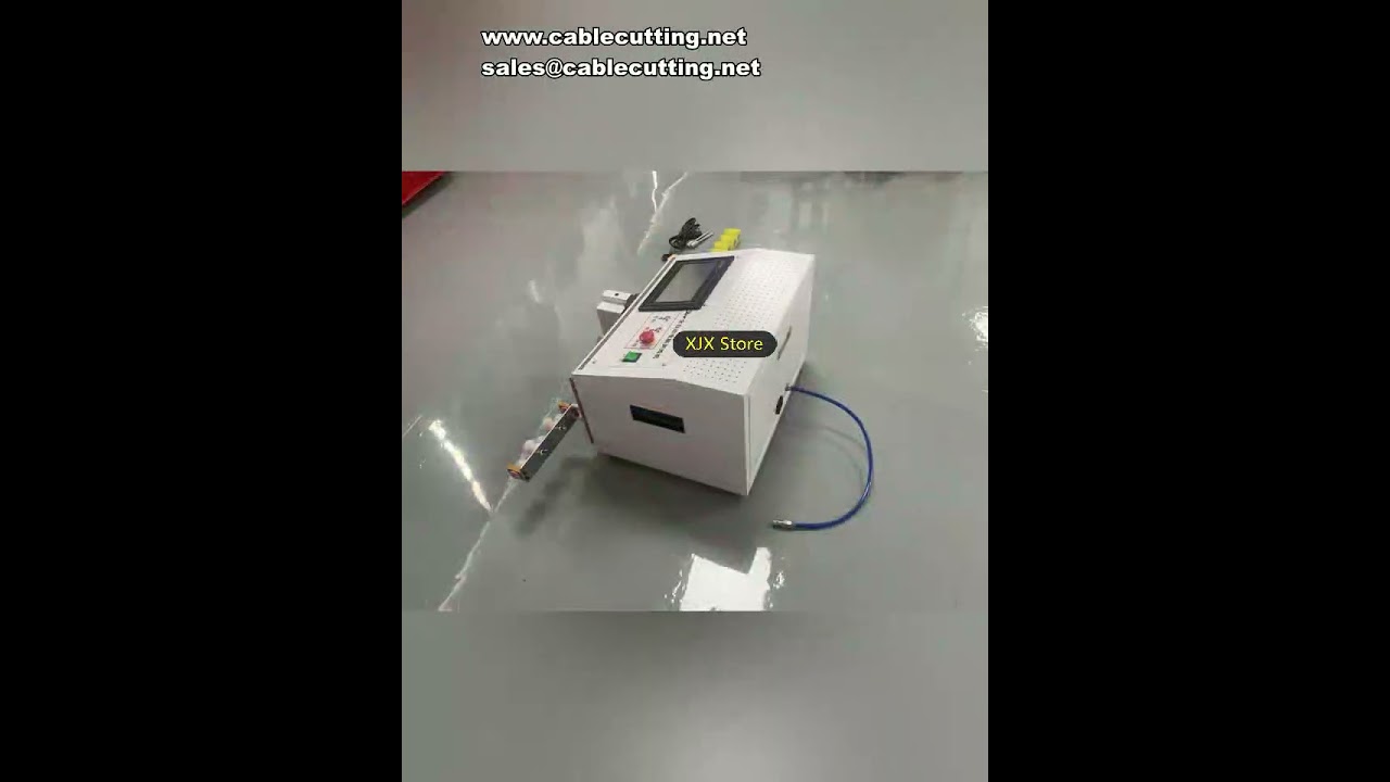 Mesin Pembuka, Kupas, dan Potong Kabel Automatik 0.3-10mm² 550W dengan Skrin Sentuh