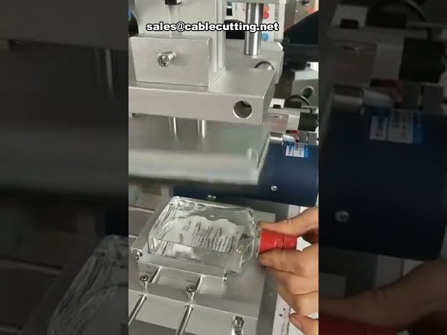 Mesin Pelabelan Stiker Lekat Sendiri untuk Tin & Botol Segi Empat – Automatik & Cepat