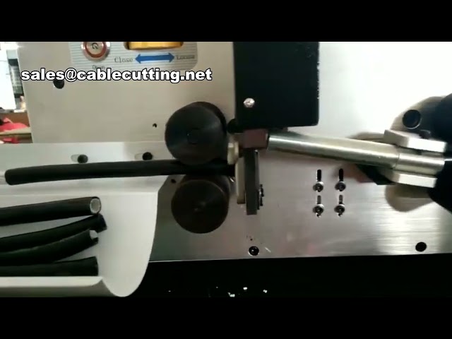 Mesin Pemotong & Penanggal Kabel Automatik 50 Persegi - Potong Tepat dan Pantas