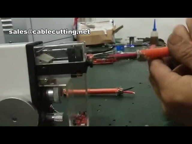 Mesin Pengupas Kabel Pneumatik Mini - Mesin Penyarung Wayar Pneumatik untuk Automasi Kilang
