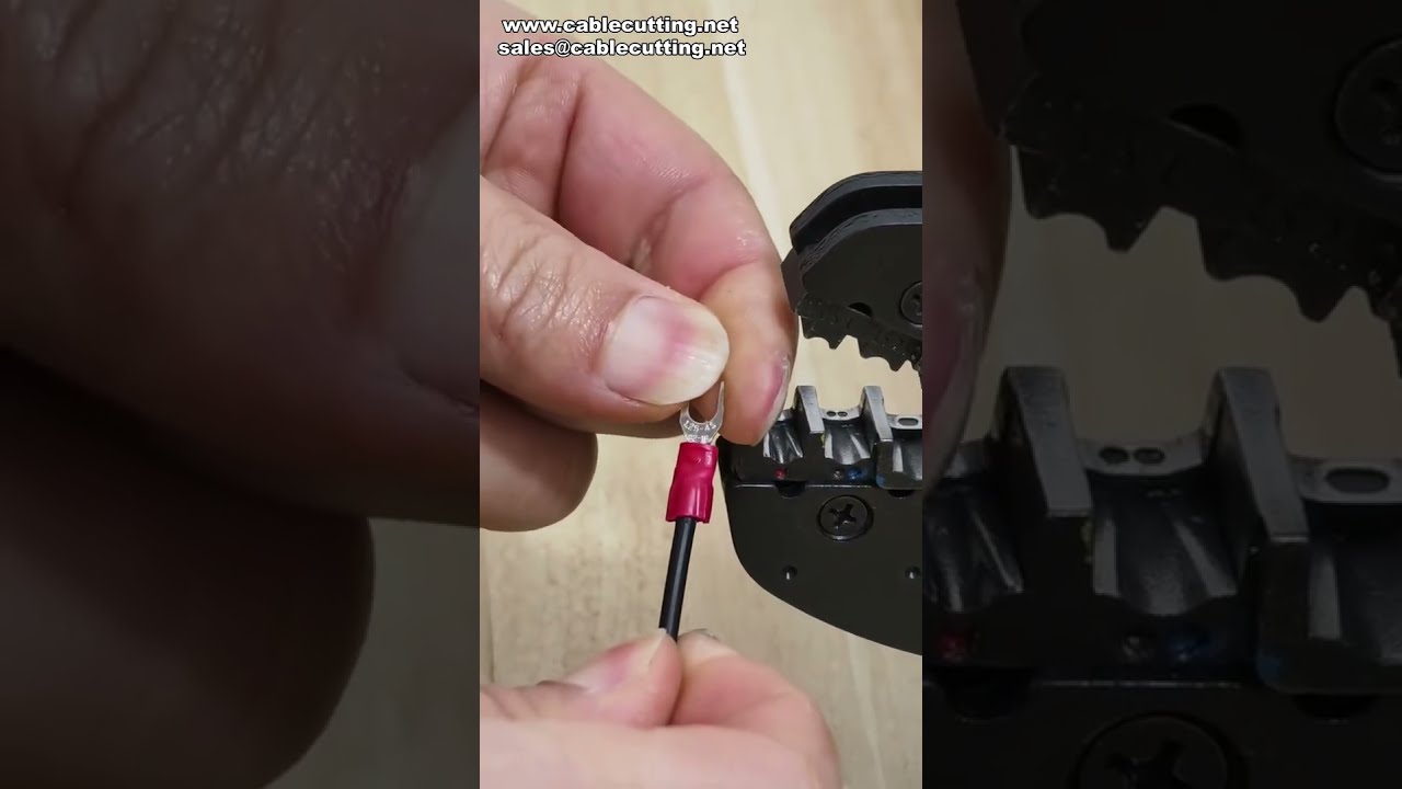 Mesin Crimping Terminal Elektrik Serbaguna – Dilengkapi Kaunter & Pelbagai Die #kilang #mesin