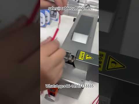Mesin Pengupasan & Kimpalan Wayar Ultrasonik untuk Peralatan Abah-abah #Automation