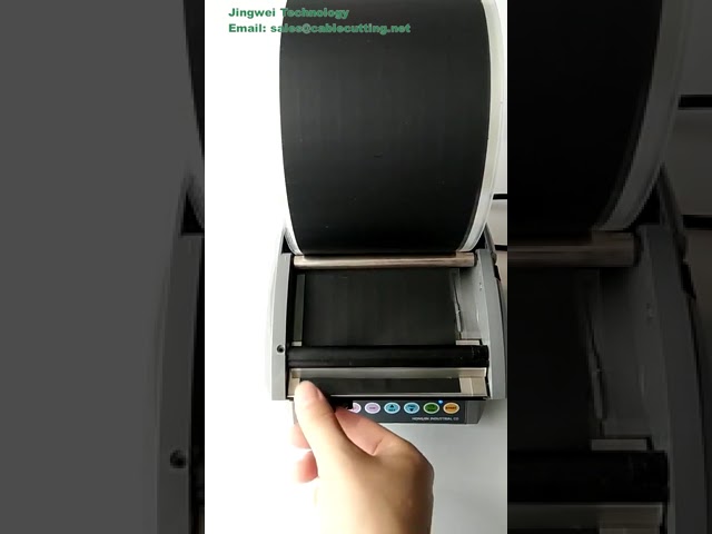 Mesin Pengupas Label Plastik Automatik Lebar Maks 120mm LSH-120