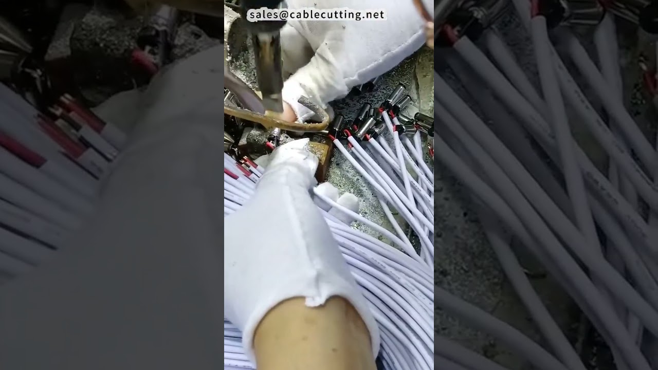 Demonstrasi Pematerian Plug Bentuk L: Operasi Mudah, Output Tinggi