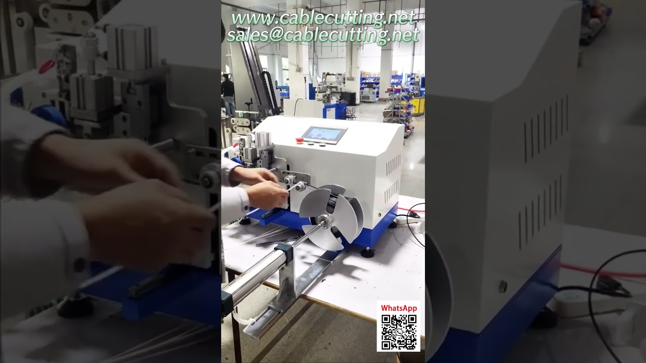 Mesin Pengukur & Penggulung Kabel HDMI | Peralatan Penggulung dan Penggelek Kabel Automatik