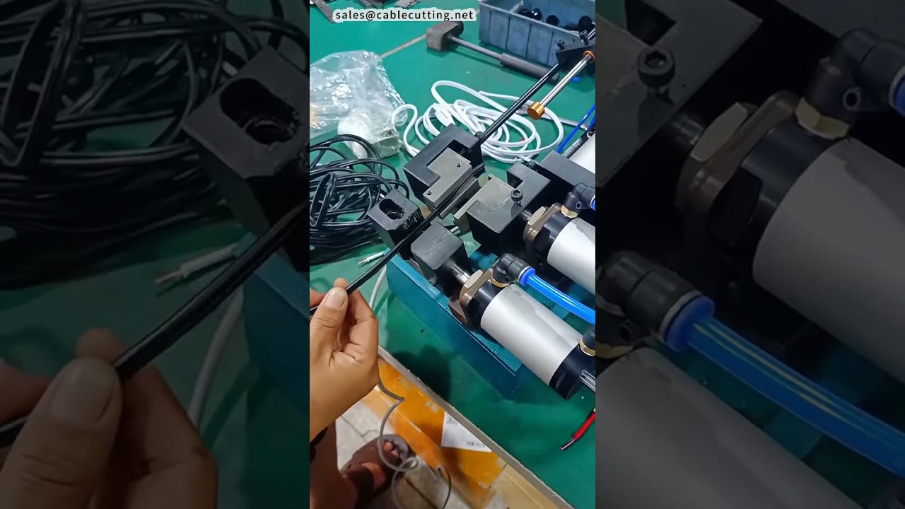 Mesin Pembelah dan Penanggal Wayar Selari – Panjang SplitStrip Boleh Laras