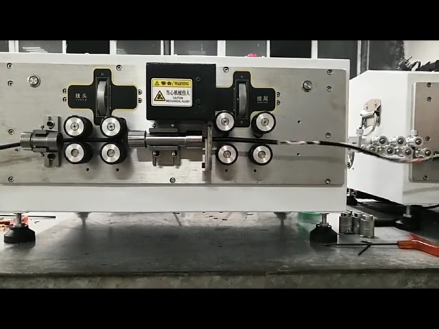 Mesin Pemotong & Pengupas Wayar Silikon Automatik 25mm² - Pengupas Wayar Getah 110V/220V