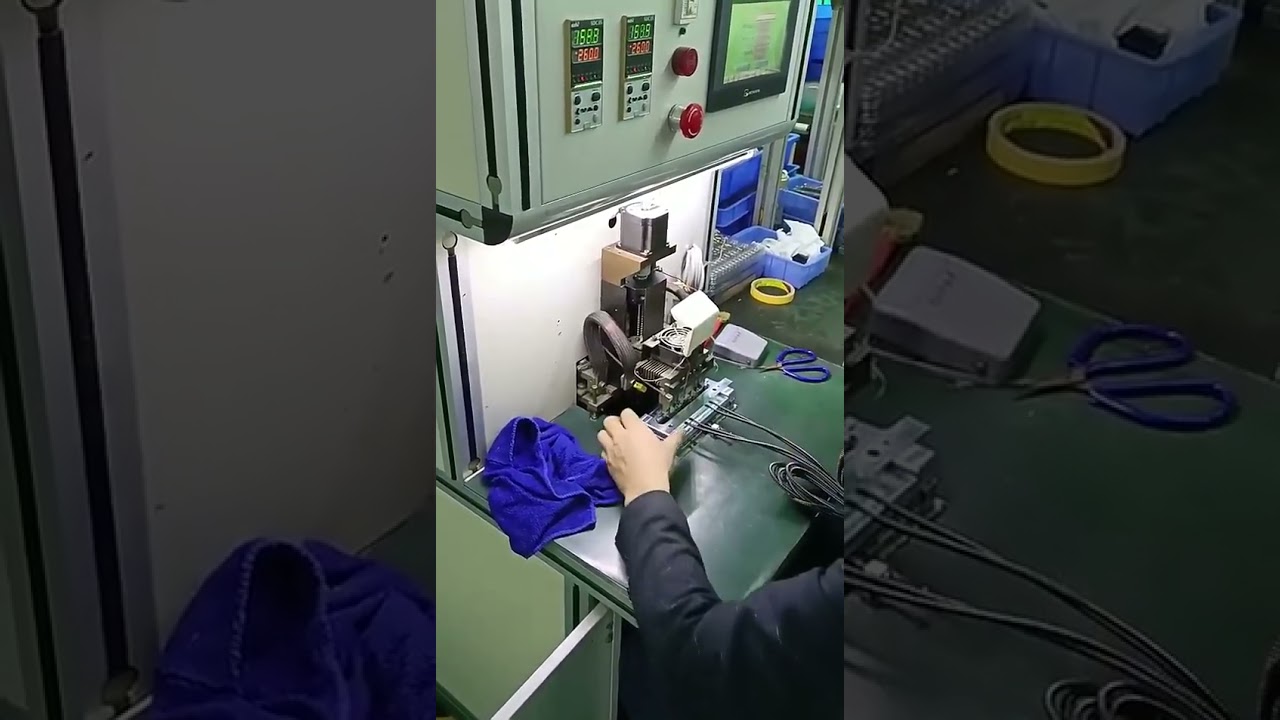 Mesin Pematerian Dua Sisi Berkelajuan Tinggi untuk Kabel SAS, Kabel Perubatan & PCB