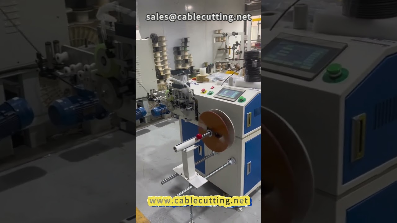 Mesin Penggulungan & Pemotongan Kabel 84 Meter - Efisien untuk Volume Besar & Kecil