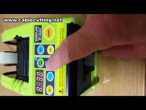 Pembancuh Pita Pelekat Automatik Bulat - Pemotong & Dispenser Pita Profesional