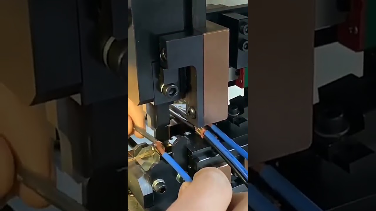 Alat Crimping Terminal Bentuk U | Mesin Terminal Senyap & OTP Crimper Berkelajuan Tinggi