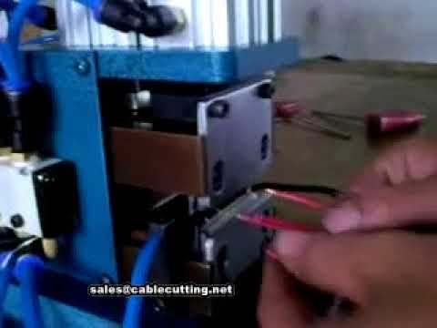 Mesin Penanggal Wayar Pneumatik Model 2 – Pantas & Tepat untuk Automasi Kilang