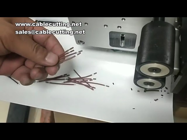 Mesin Pelucut Panas & Pemotong Wayar Jalinan, Wayar Data USB & Wayar Kain | Automatik Tepat