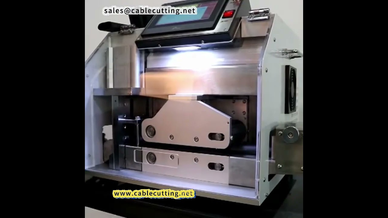 Mesin pemotong paip automatik, pemotong paip air kecil, mesin potong hos plastik mengikut panjang
