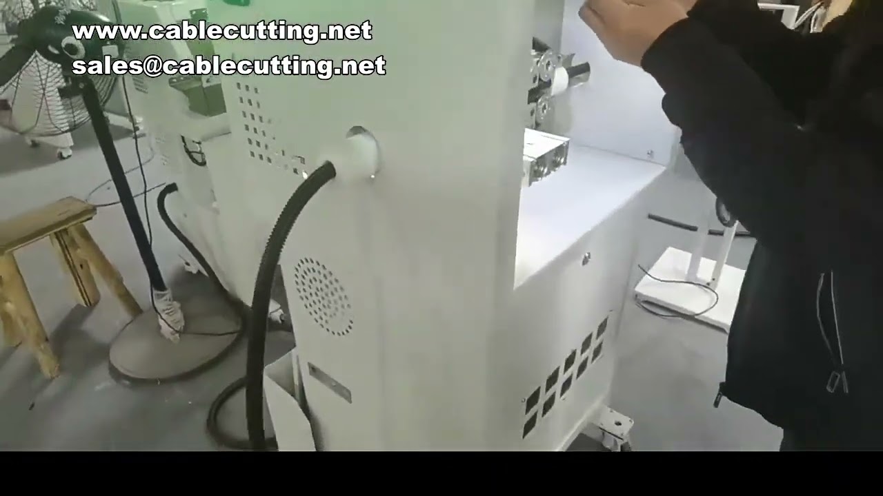 Mesin Pengecutan Haba Sarung Kabel Automatik – Potong & Sarung Multiteras