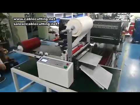 Mesin Pemotong Kertas Automatik untuk Kertas Dinding, Kertas Kraft & Kertas Foto – Cekap dan Tepat