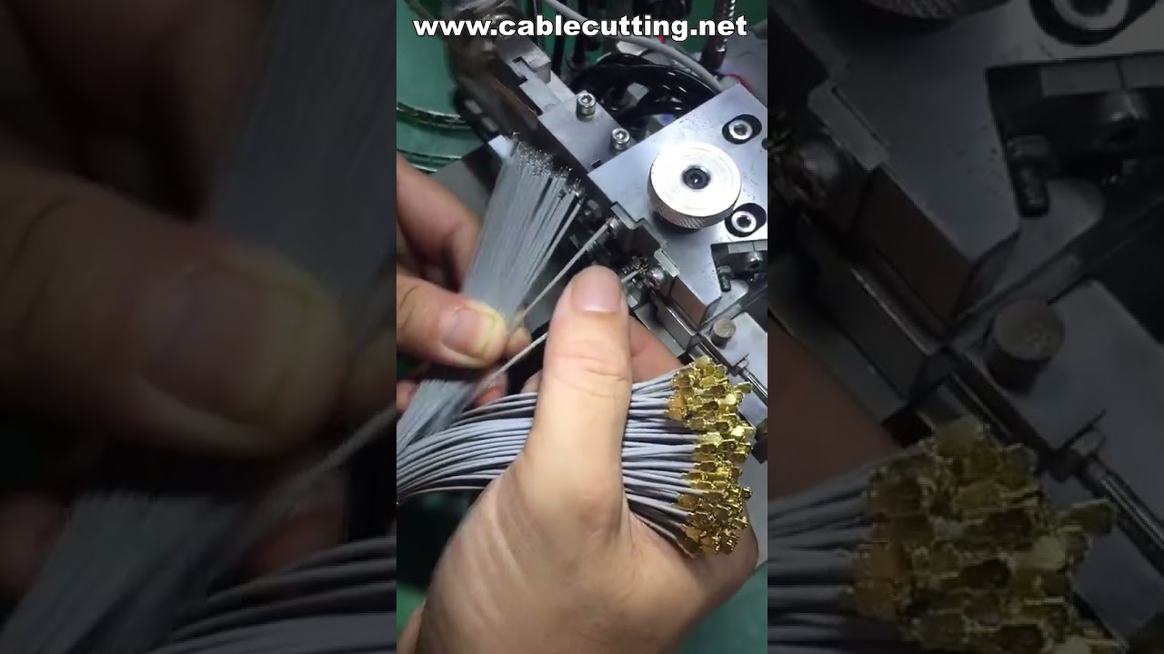 Mesin Crimping Terminal IPEX | Mesin Automatik Pemprosesan Wayar | Peralatan Crimping Automasi Kilang