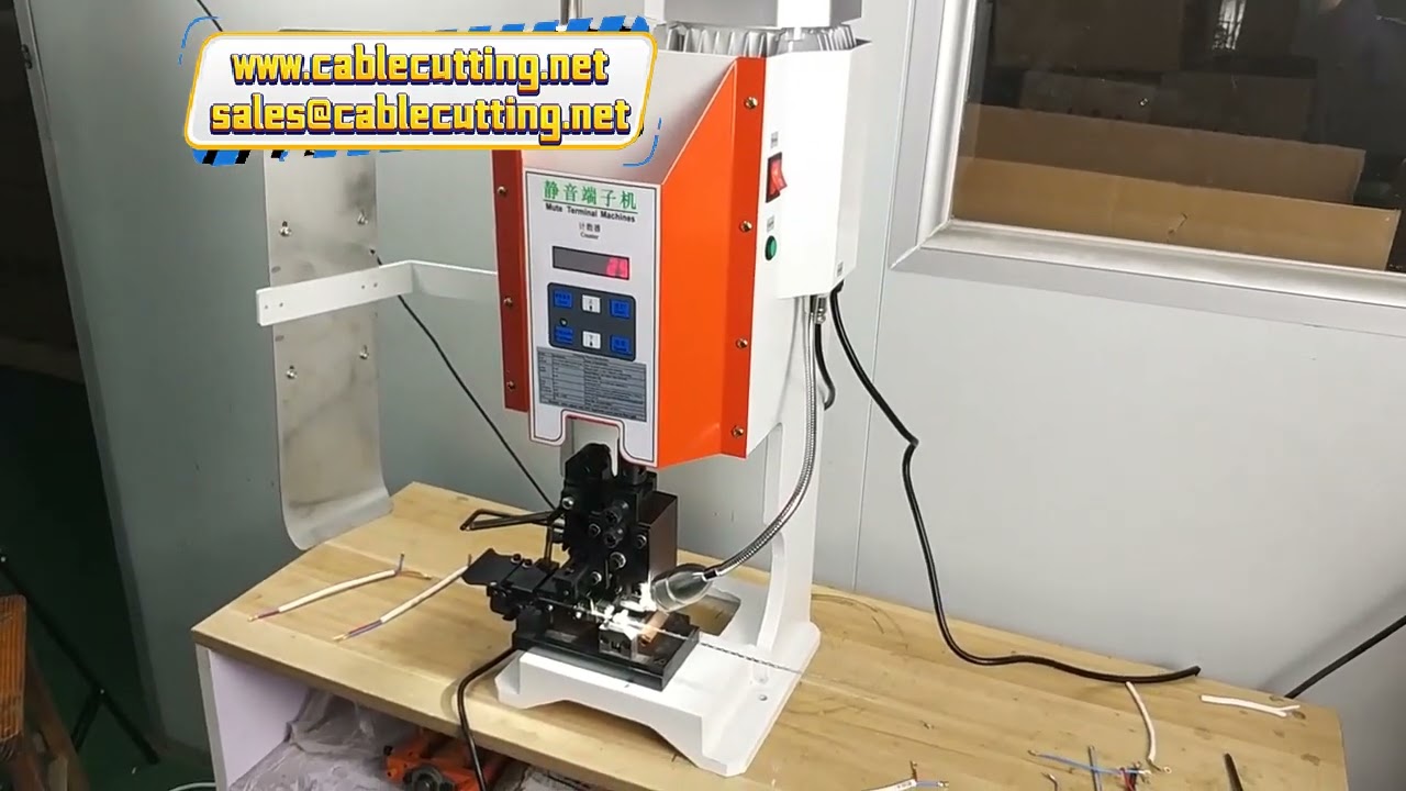Mesin Crimping Terminal Pneumatik 3T - Side/End Feed, Applicator OTP Grain untuk Automasi Kilang
