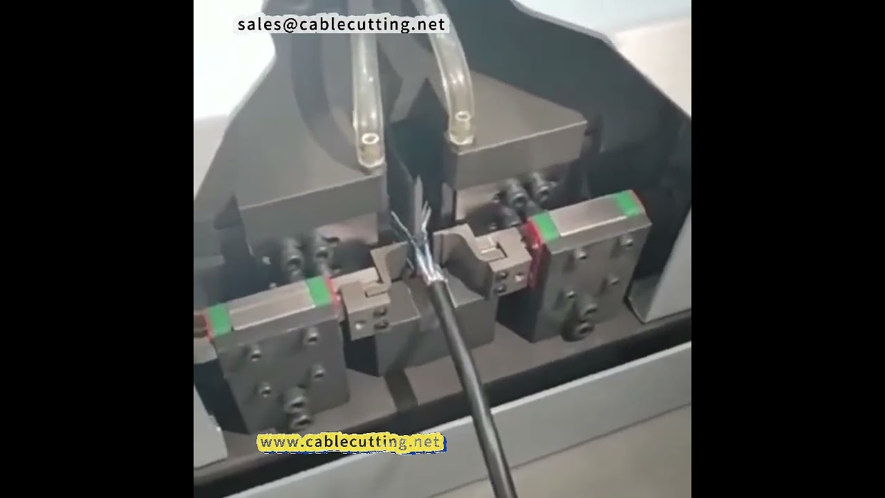 Mesin Pengupas Dua Sisi untuk Kabel HDMI dan Kabel Data Pelbagai Teras