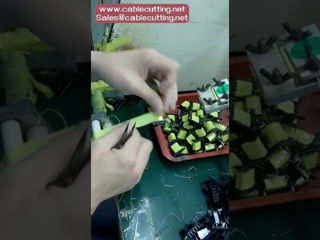 Mesin Penggulung Gegelung Automatik Komputer 810-820 750W/400W untuk Wayar 0.03-1.2mm & 0.2-3mm