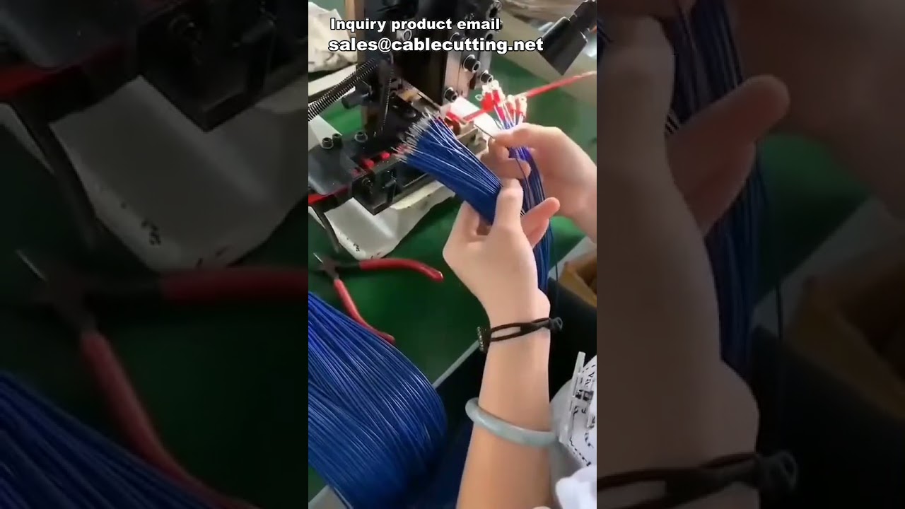 Mesin Crimping Terminal Y Berkelajuan Tinggi untuk Pengeluaran Wayar