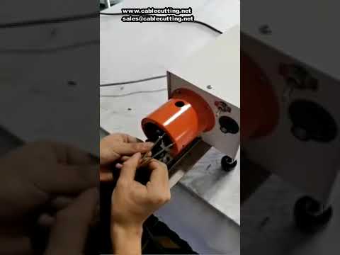 Mesin Pengupas & Pemusing Wayar Semi-Automatik 30W, 3-45mm, Diameter 26-10AWG, Sarung Berbilang Teras