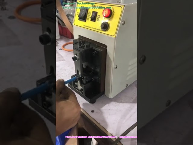 Mesin Crimping Kabel RJ45 & RJ11 2 Port - Alat Penyambung Rangkaian Profesional
