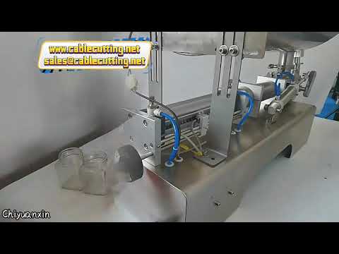 Mesin Pengisi Botol BBQ, Mentega, Sos Lada & Pes – Kepala Tunggal Gaya-U