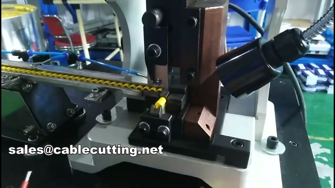 Mesin Crimping Terminal Longgar WPM-160 dengan Pemakanan Plat Getaran - Tingkatkan Produktiviti