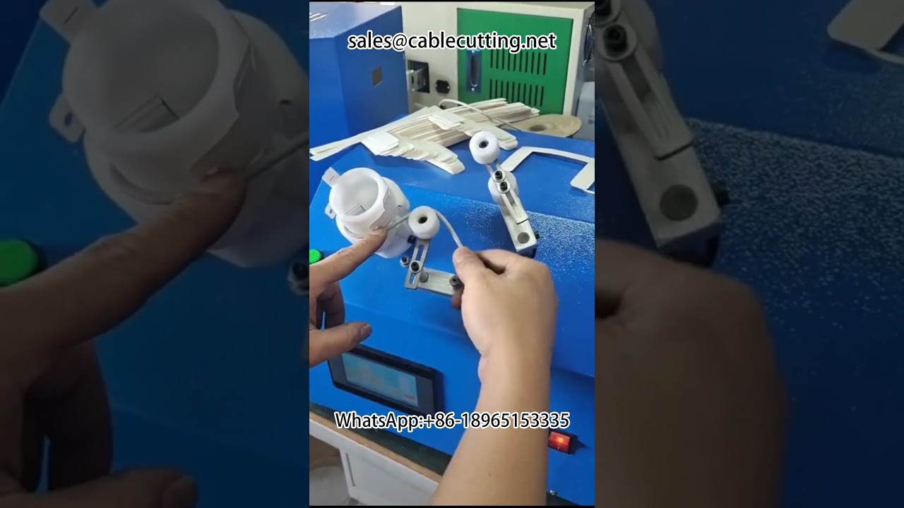 Mesin Penggulung Wayar Automatik untuk Kabel Data Telefon | Berkelajuan Tinggi & Efisien