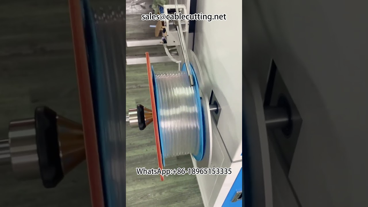 Mesin Gulung Hos Udara PU Meter Automatik | Hos Pengairan & Industri