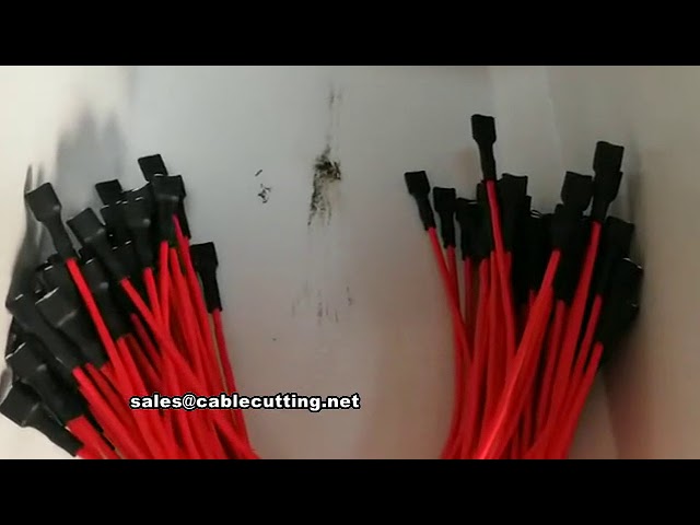 Mesin Crimping Terminal Automatik dengan Aplikasi Tiub Pengecut Haba untuk Pendawaian Tahan Lama