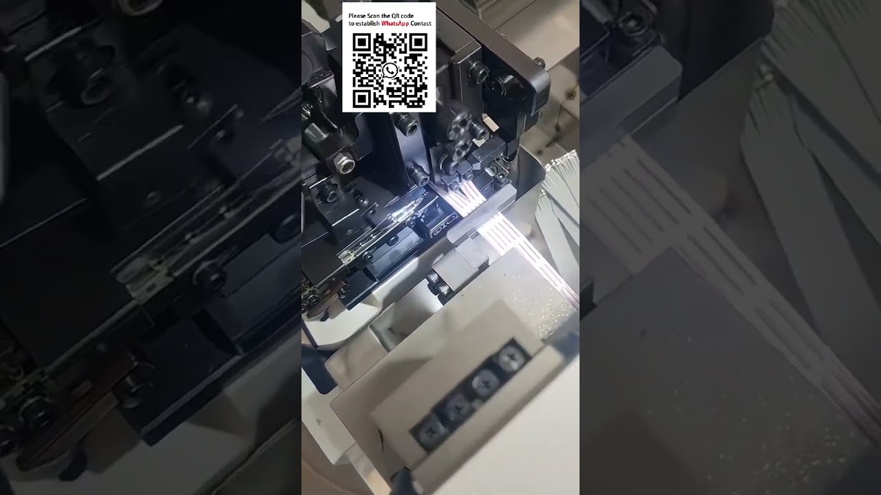 Mesin Pemprosesan Kabel Pita Automatik Sepenuhnya - Asing, Potong & Crimp Terminal #PeralatanAutomasi