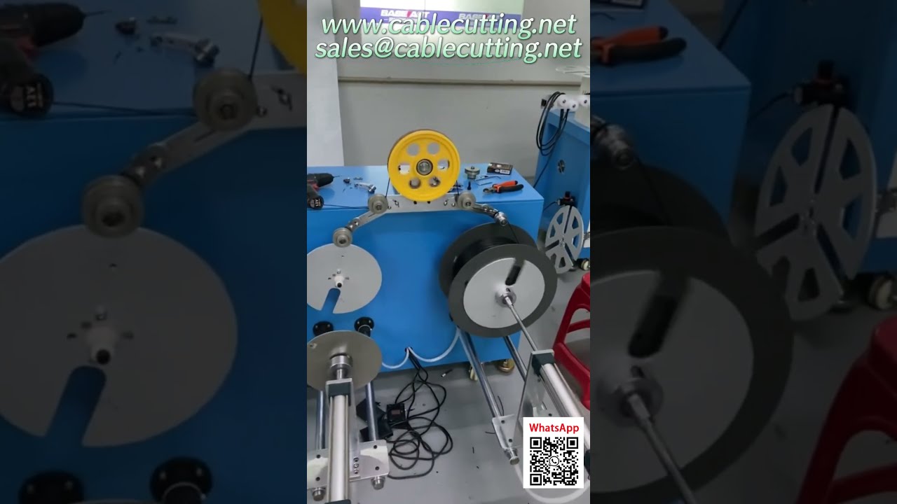 Mobile Hydraulic Pay-off Stand dengan Metering Coiler – Aksi Cekap Pemprosesan Kabel