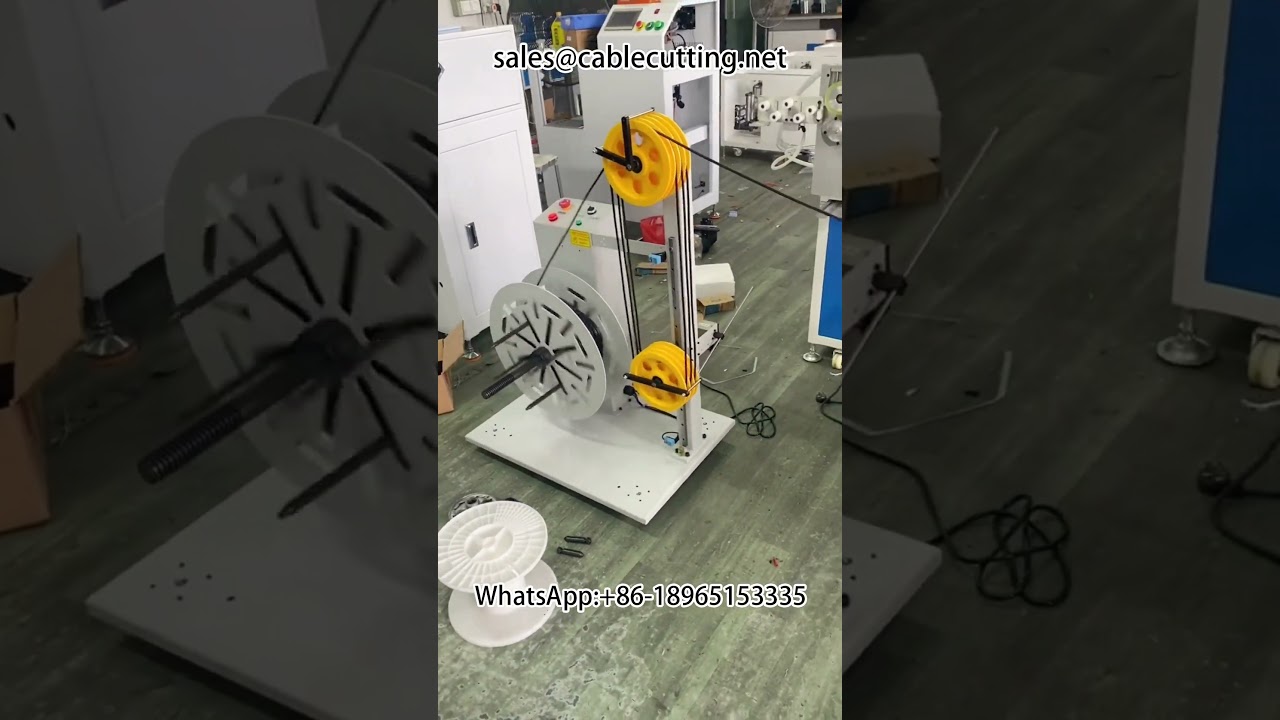 Mesin Penggulung & Pengikat Automatik dengan Kiraan Meter – Bahagi Gulungan Besar kepada Kecil
