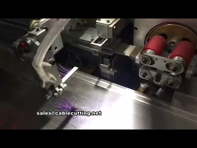 Mesin Pemotong Dwi-Kepala Automatik: Potong, Strip, Crimp & Tining